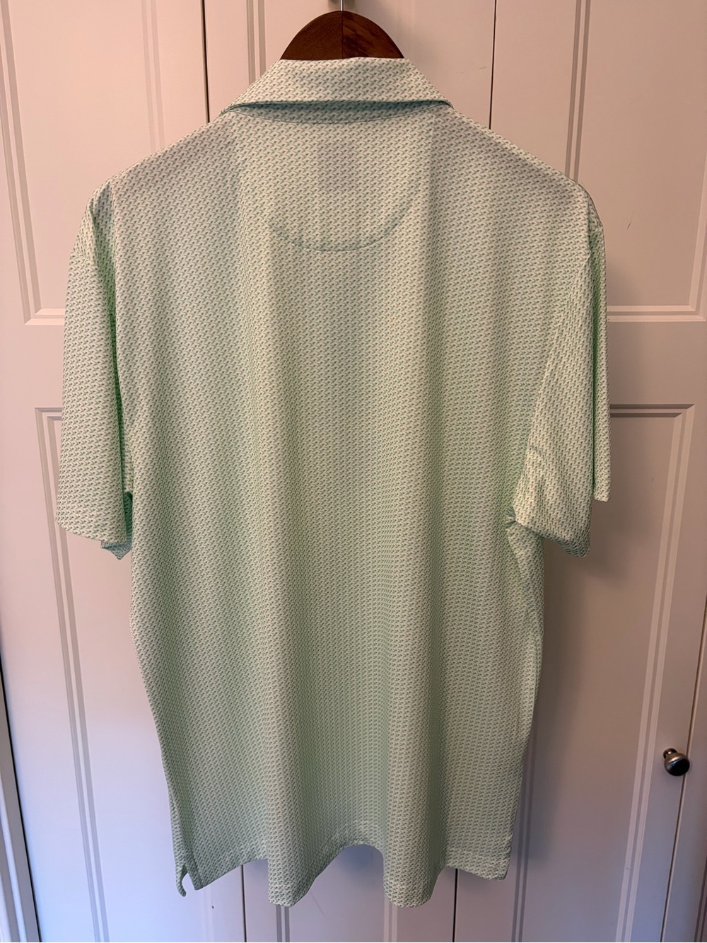 Callaway Light Mint Green Performance Polo Shirt - Picture 6 of 7